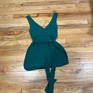 Banana Republic green tank shirt